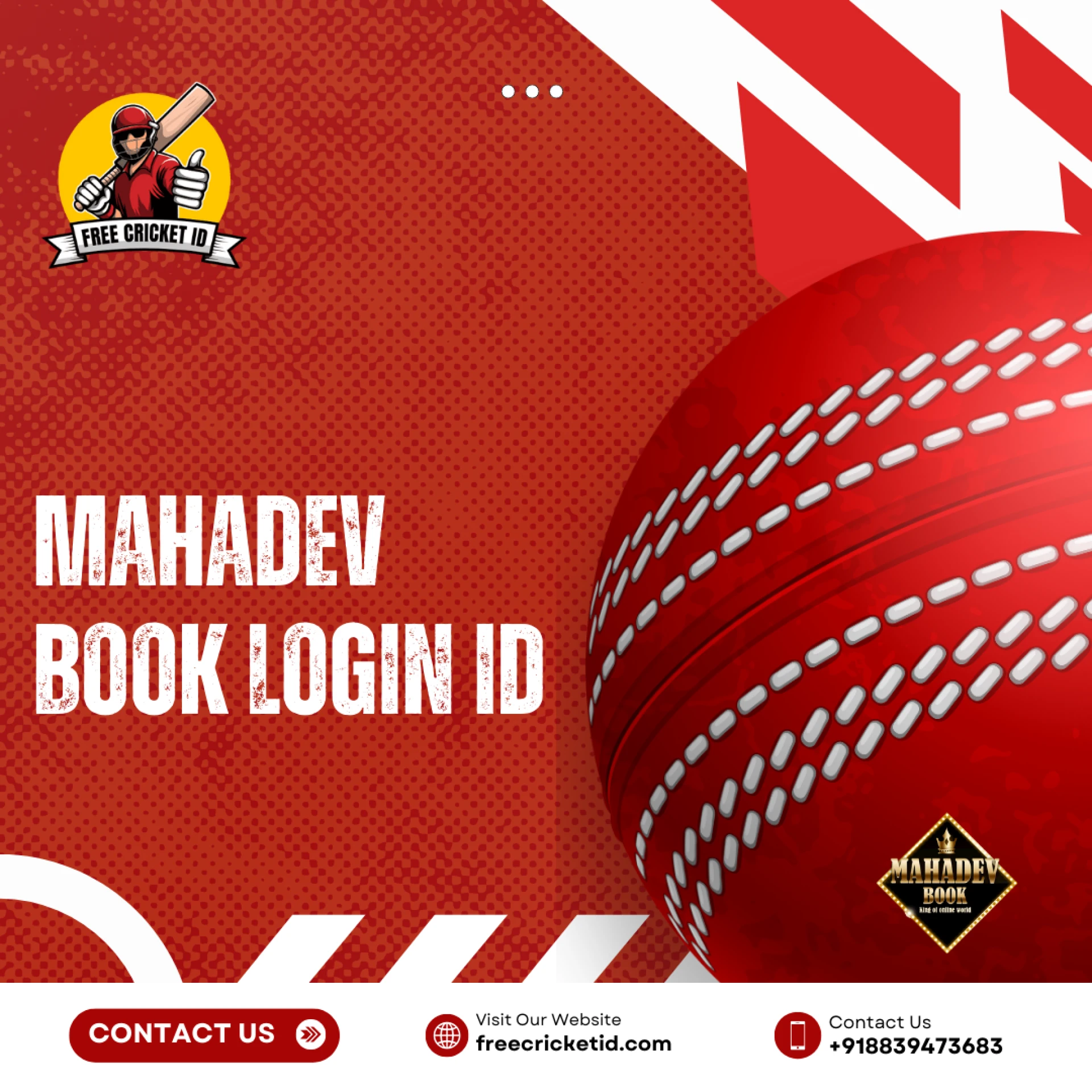 How can I get a Mahadev ID Book Login ID