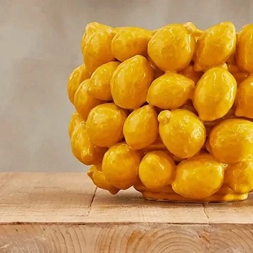 Zitronen Vasen kaufen: Farbenfrohe Highlights für dein Zuhause