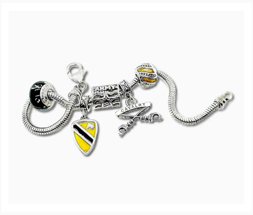 Trendy Military Charms for Bracelets: Honor and Style Combined
