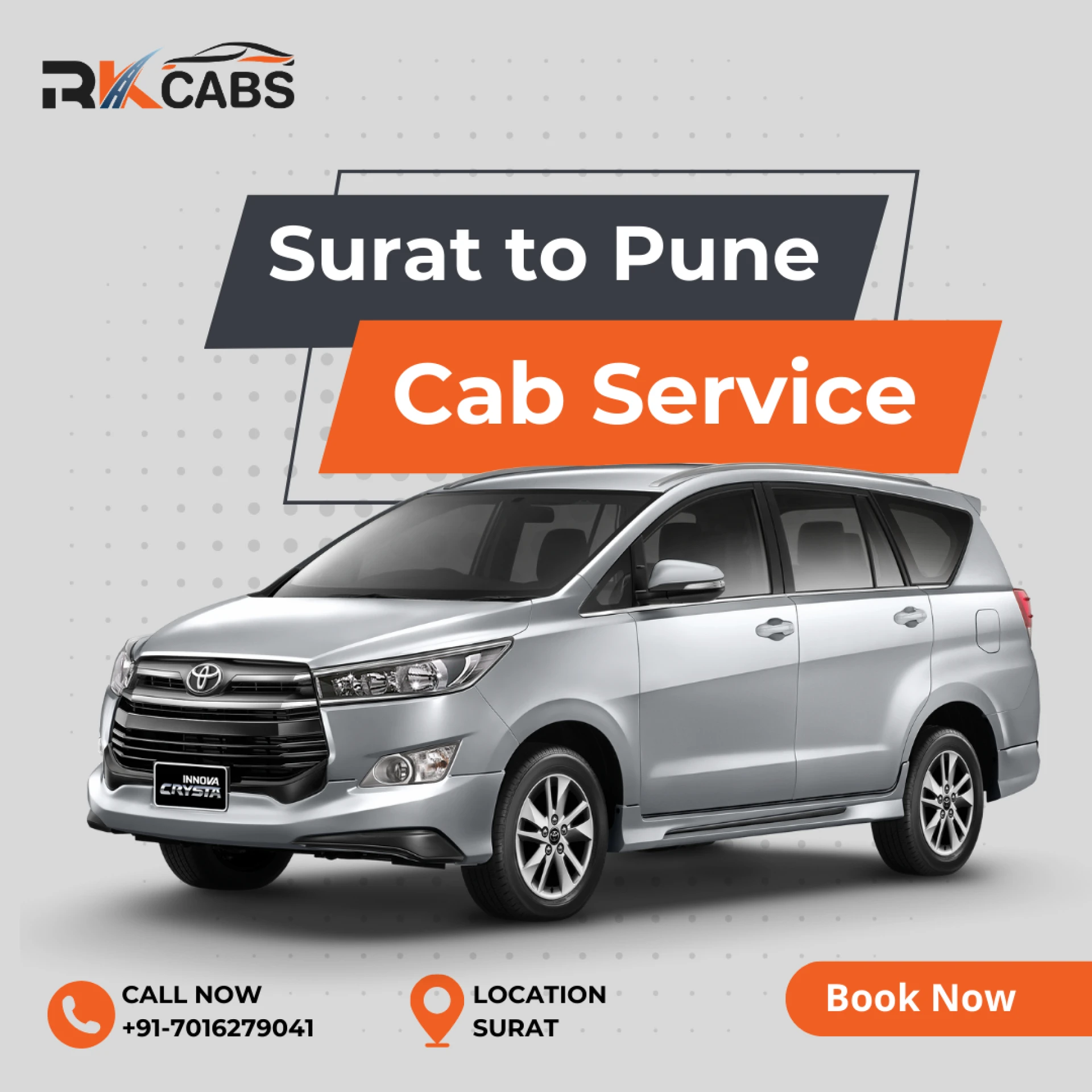 Which is the Best One-Way Cab Service from Surat to Pune