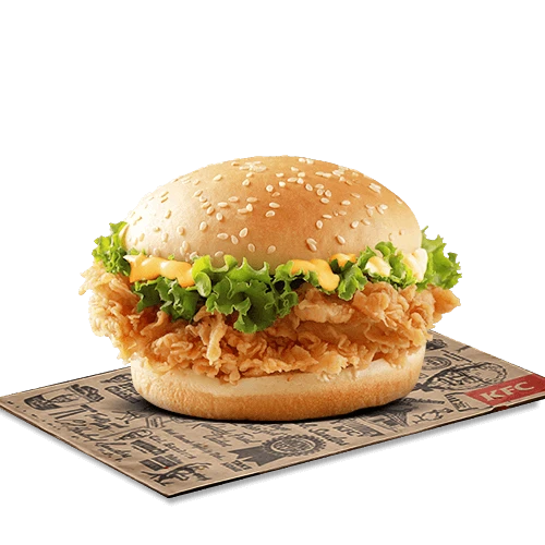 Crispy, Juicy Goodness: The Crunch Chicken Burger You'll Love