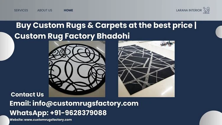 Custom Rugs Factory Bhadohi: Handwoven & Hand-Tufted Carpets for Export