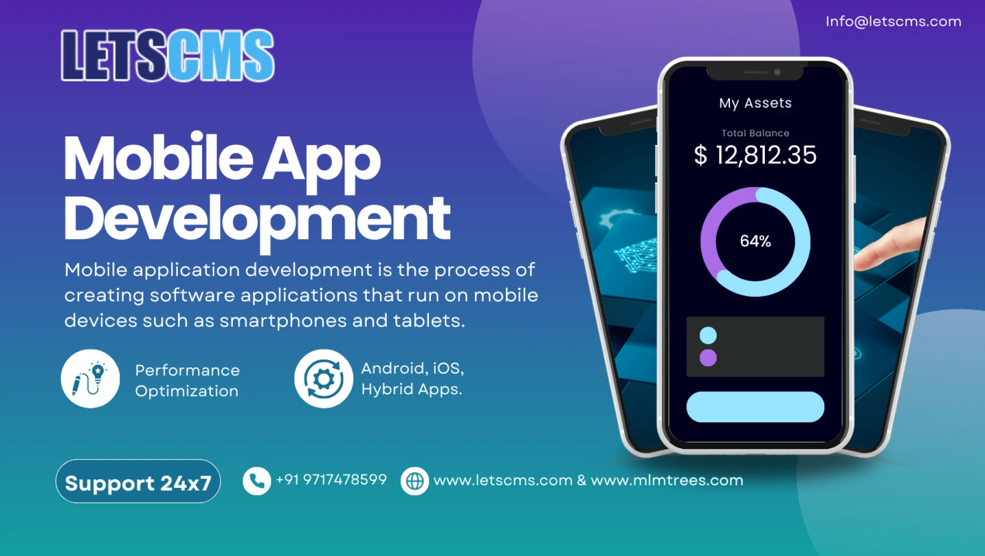 Affordable Prices for App - Android, IOS, React Native Mobile App Development - LETSCMS Pvt Ltd