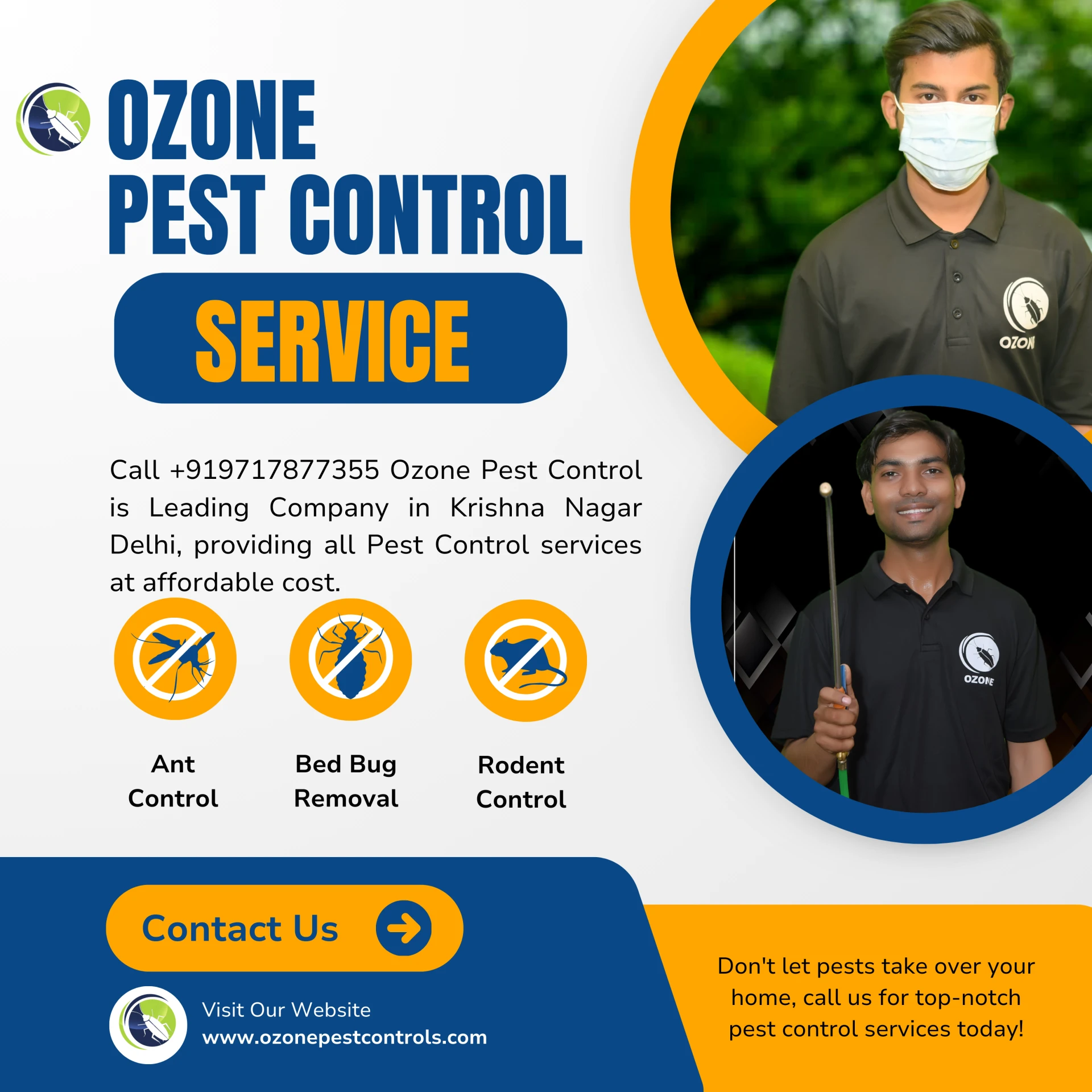 Pest Control Near Me Krishna Nagar, Delhi India