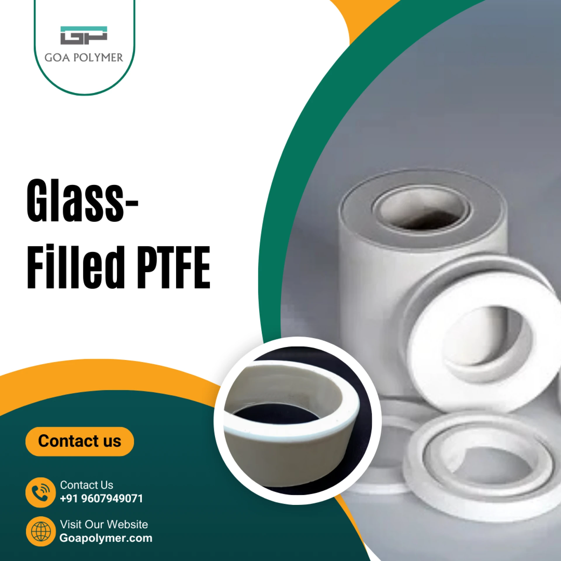 Goa Polymer: The Leading Supplier of High-Quality Glass-Filled PTFE