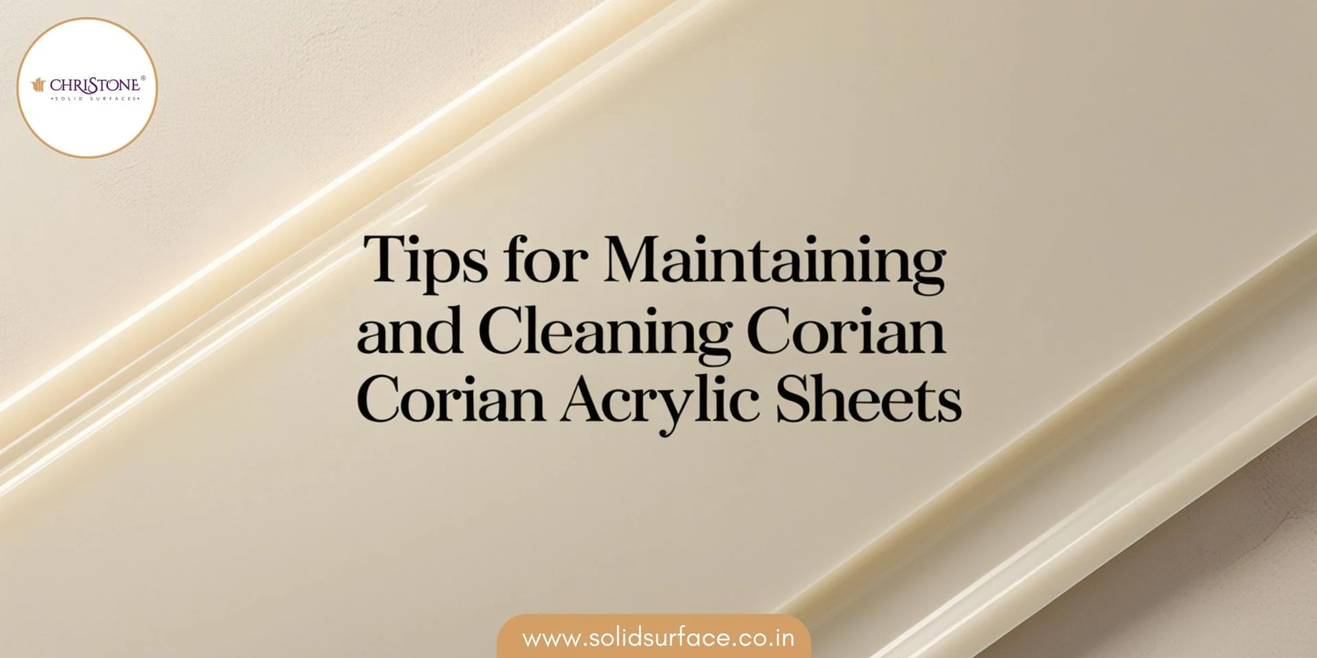 Tips for Maintaining and Cleaning Corian Acrylic Sheets