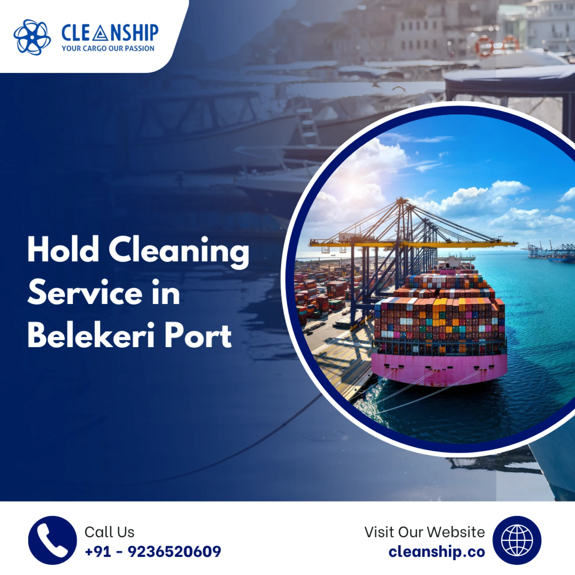Reliable Hold Cleaning Service in Belekeri Port by Cleanship