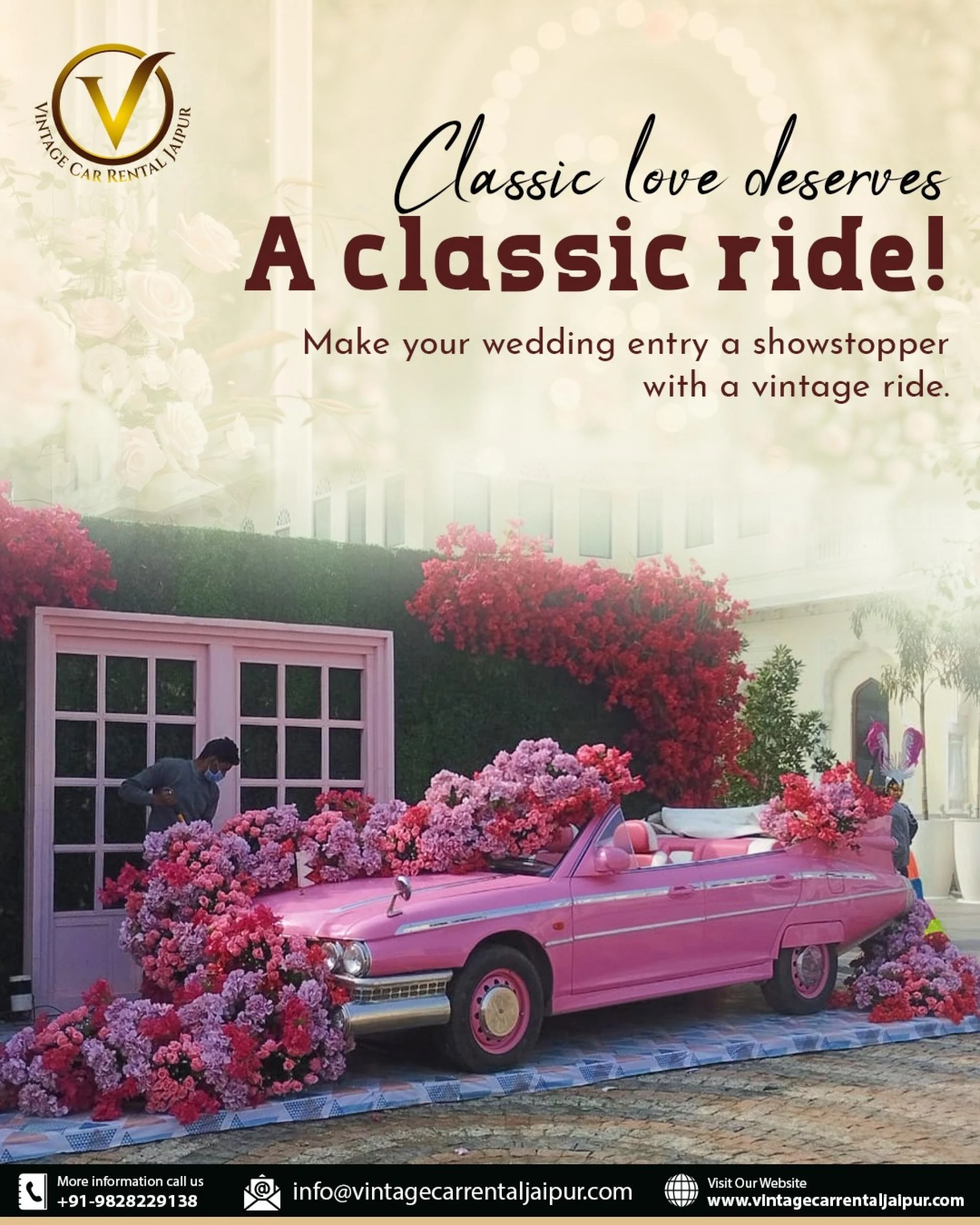Boost Your Brand with Vintage Car Rental for Promotion