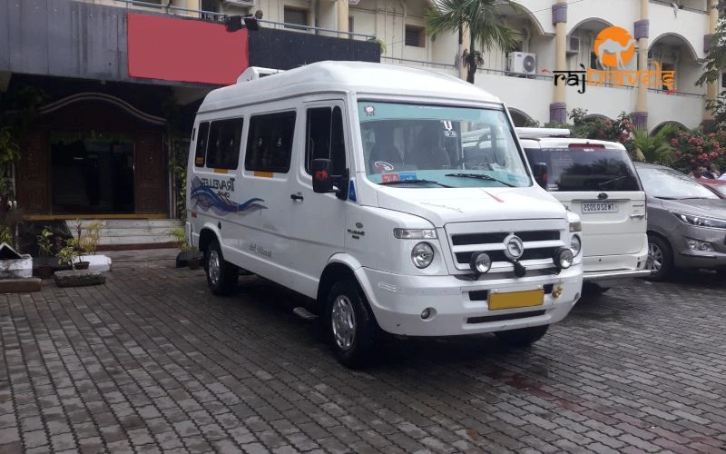 Maharaja Tempo Traveller Hire Jaipur – Luxury Travel with Raj Travels