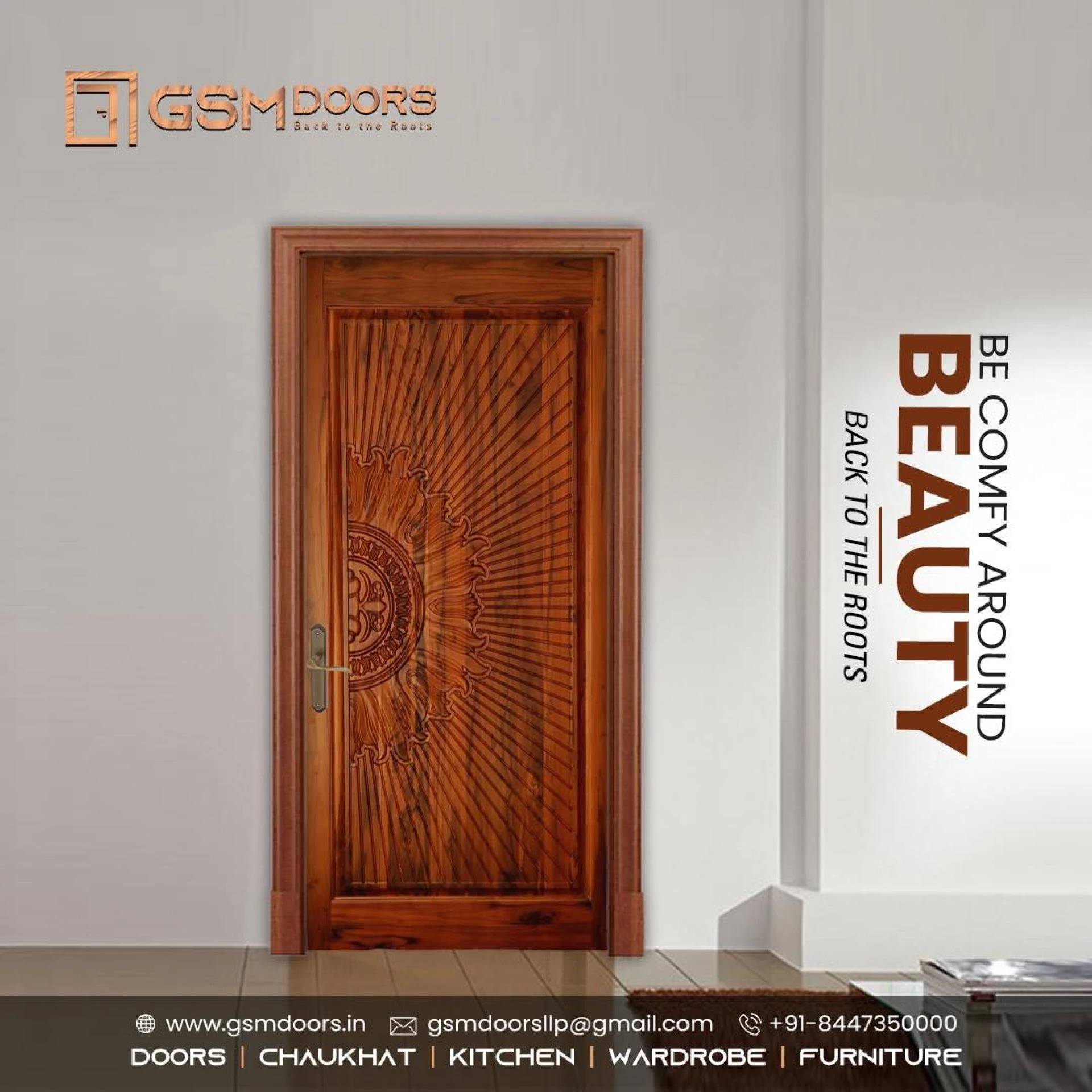 How to Choose the Perfect Finish for Your Teak Wood Doors?