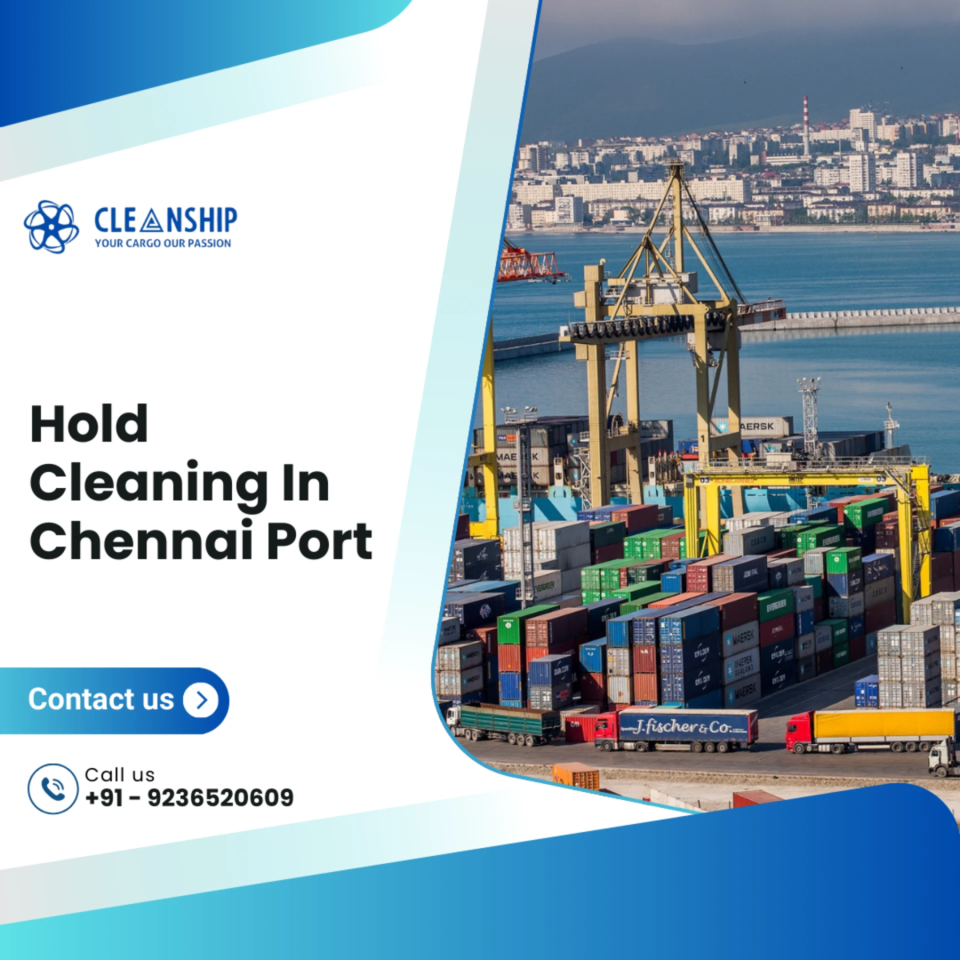 Best Cargo Hold Cleaning in Chennai Port: Trust Cleanship for Quality Service