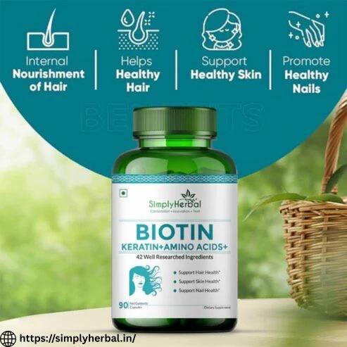 Multivitamin Capsules with Biotin – Ultimate Hair, Skin & Nail Care Formula