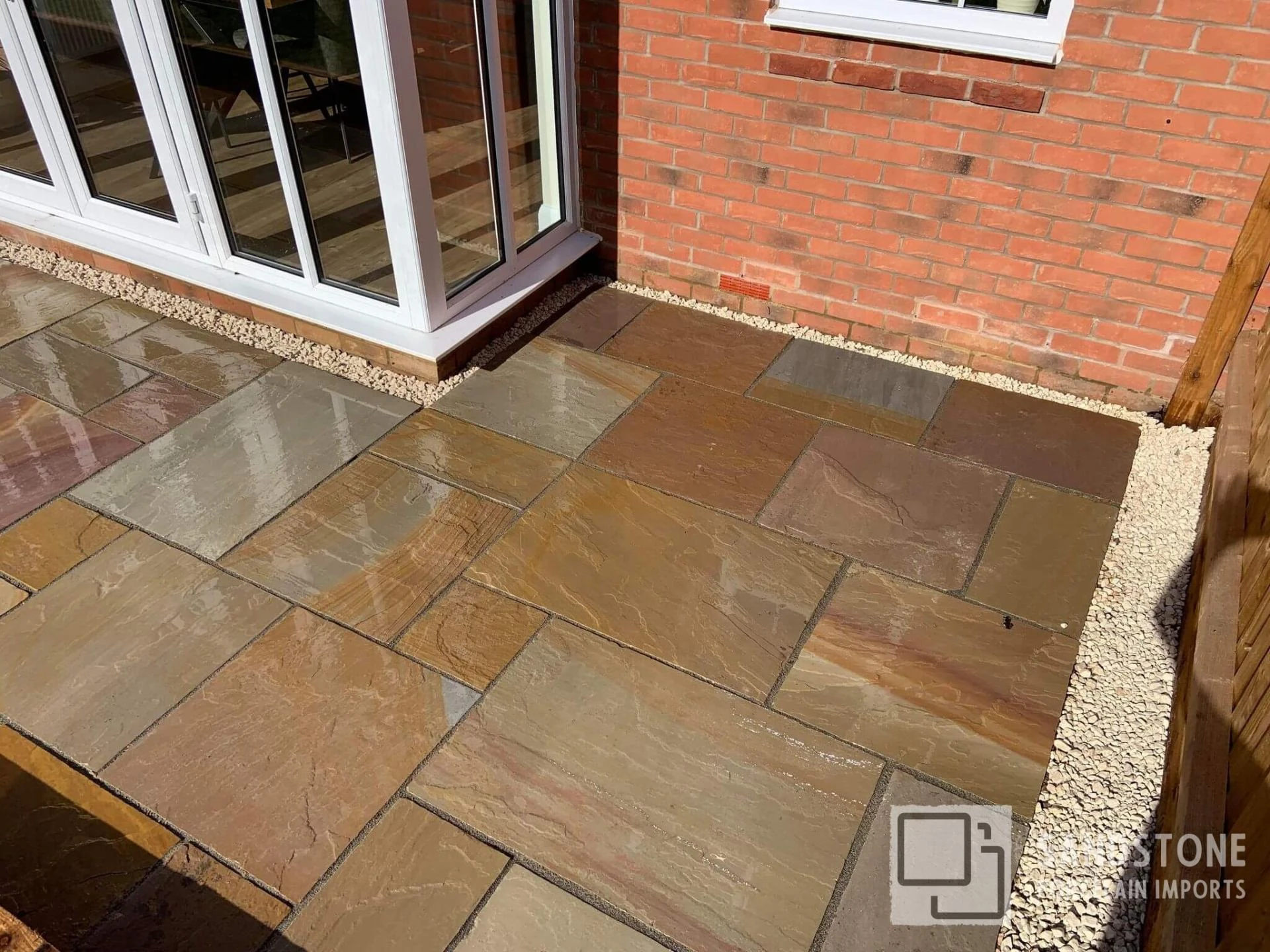 Transform Your Outdoor Space with Rippon Buff and Autumn Brown Indian Sandstone