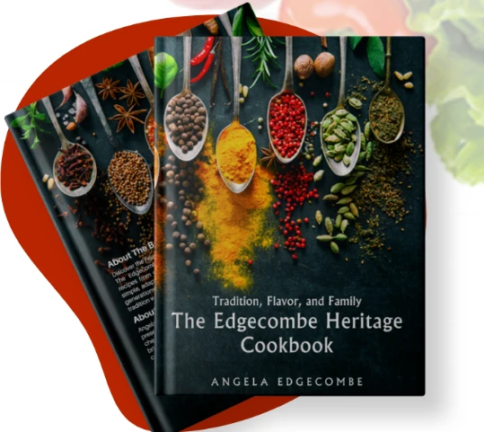 A Culinary Journey Through Family Recipe Book by Writer Angela Edgecombe
