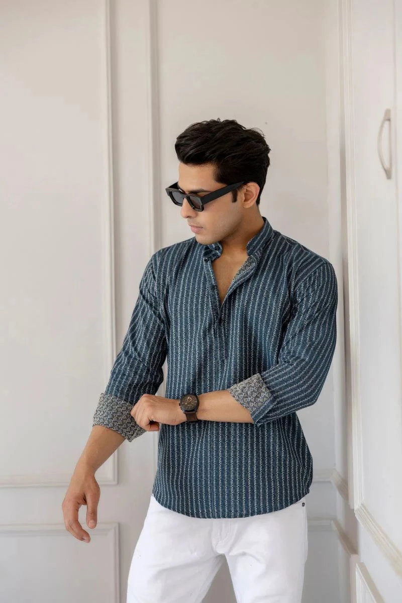 Kurta Style Shirt For Men: A Perfect Blend of Tradition and Modernity