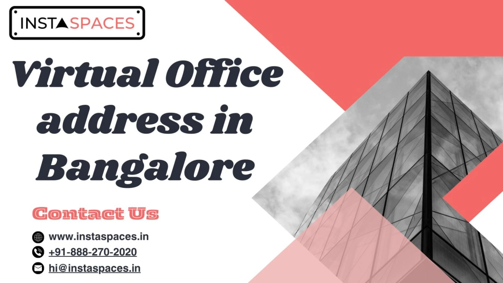 Virtual Office for GST registration in Bangalore