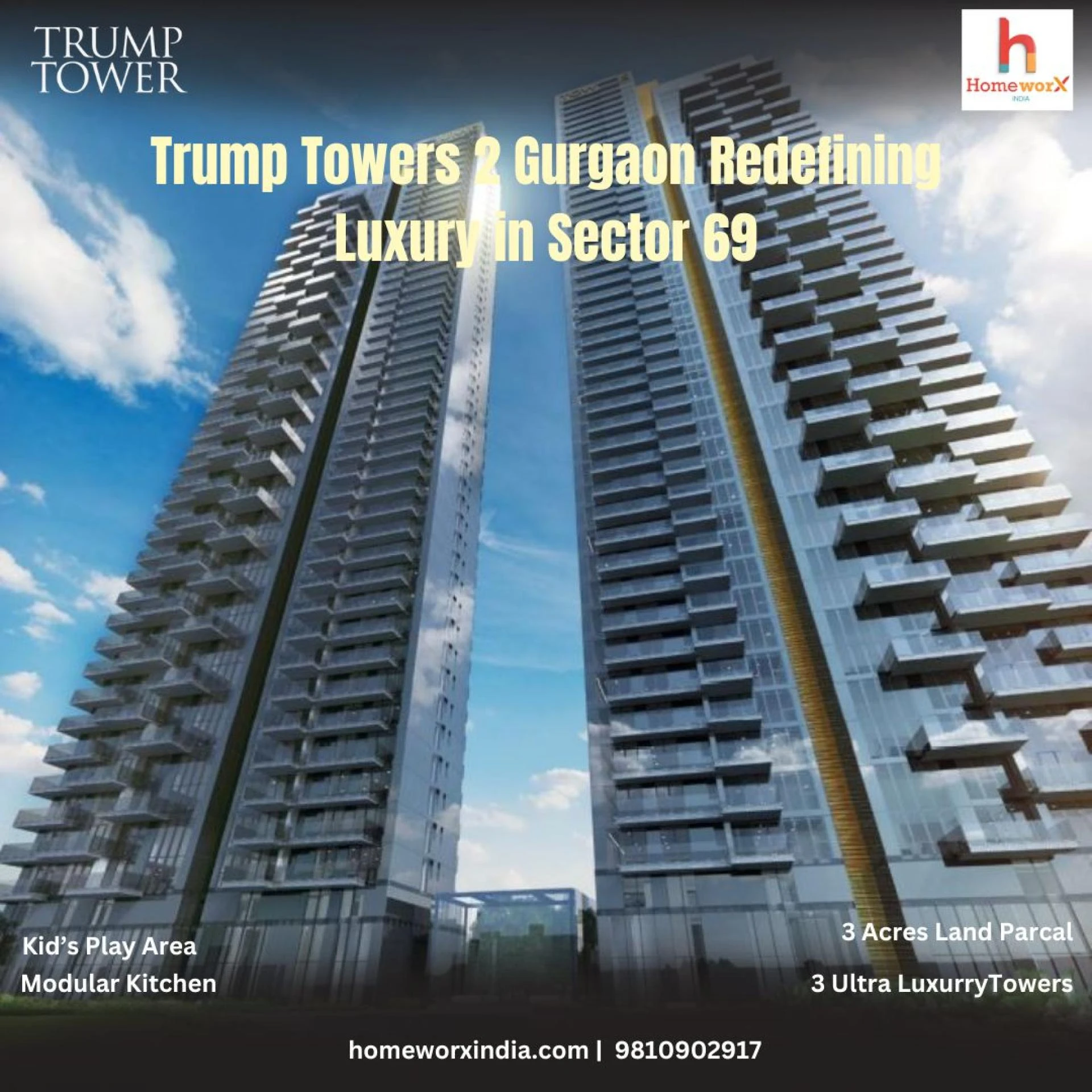 Luxury Living Redefined: Trump Towers 2 Sector 69 Gurgaon