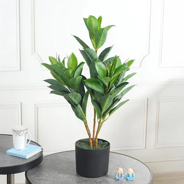Simple Ways to Style Your Office with Artificial Plants