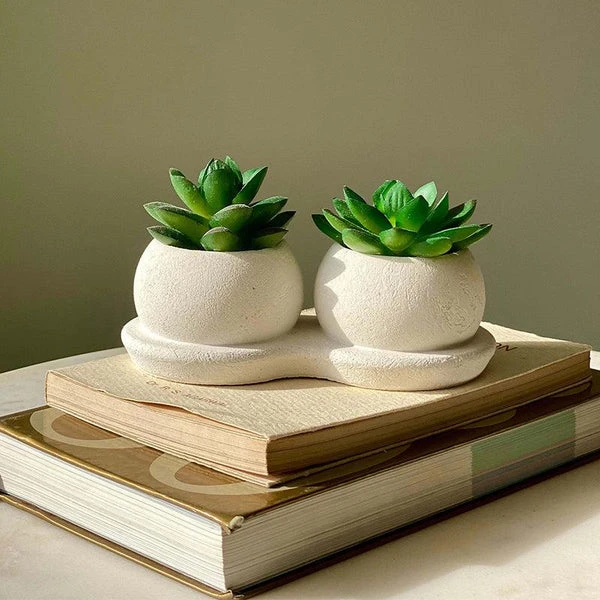 Simple Ways to Style Your Office with Artificial Plants