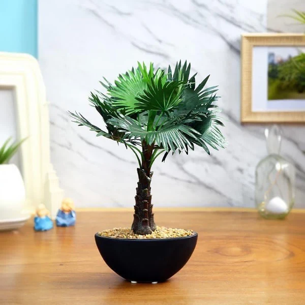 Simple Ways to Style Your Office with Artificial Plants