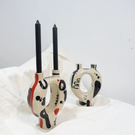 L'arte dei candelabri e delle sculture in ceramica