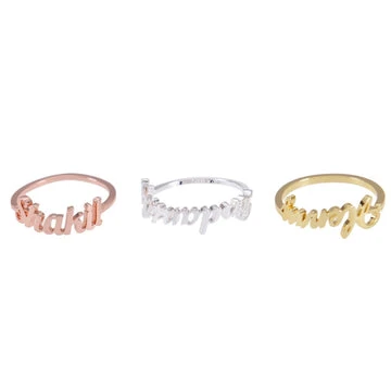 Personalized Name Ring: A Meaningful Accessory for Every Occasion
