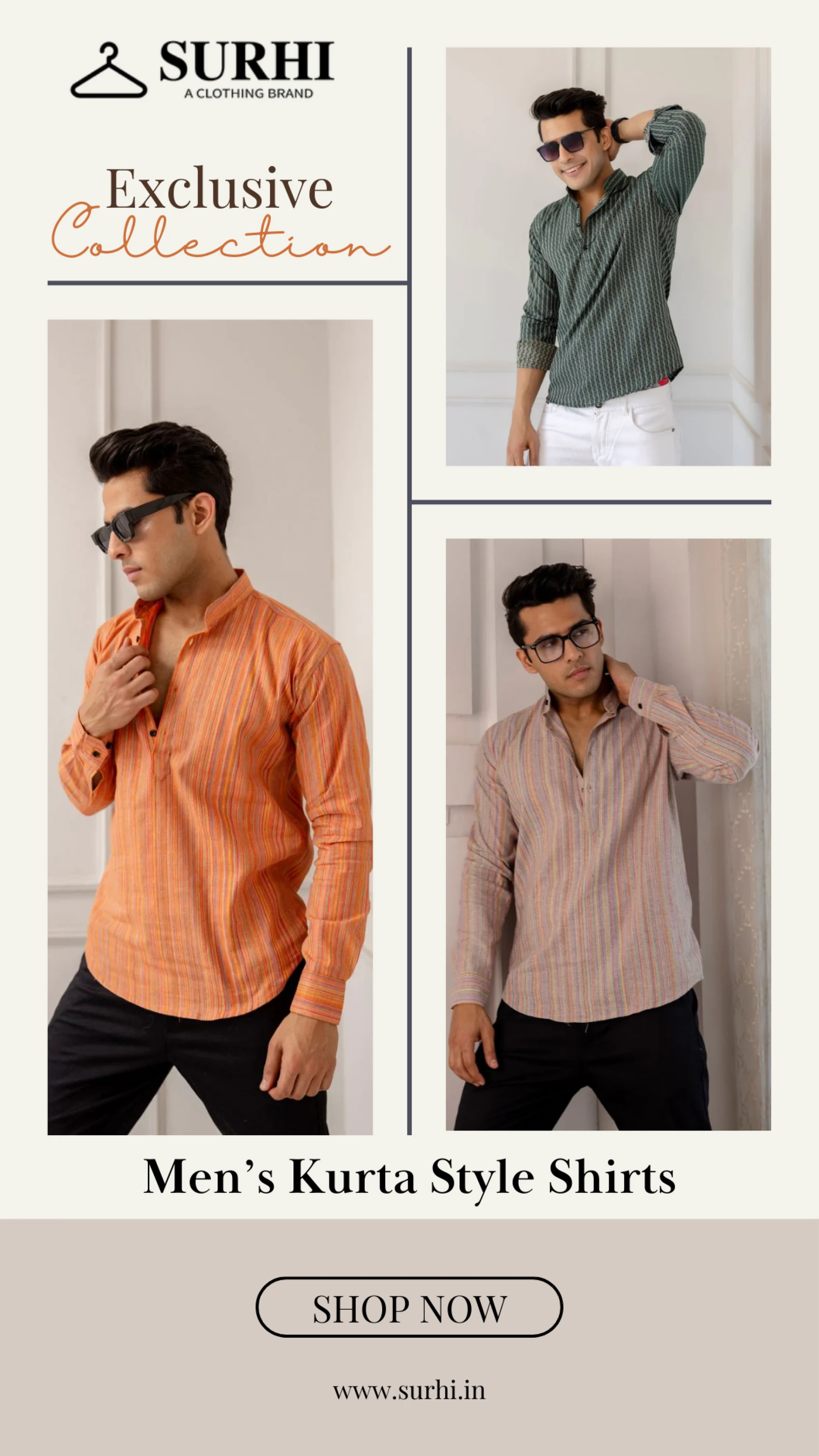 Best website for buying Men’s Shirts online- Surhi
