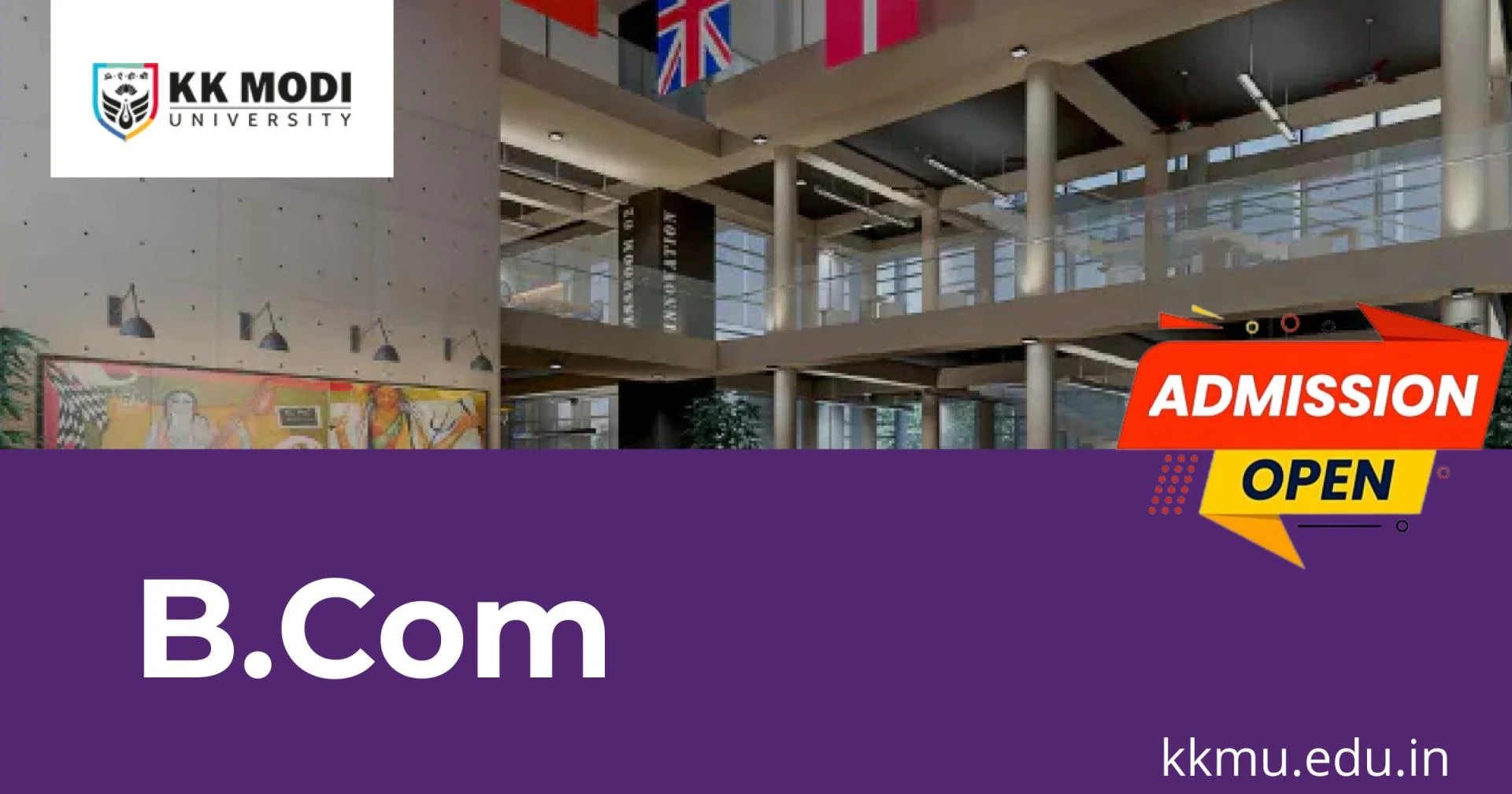 Top B.Com Colleges in Chhattisgarh Take Admissions in KK Modi University