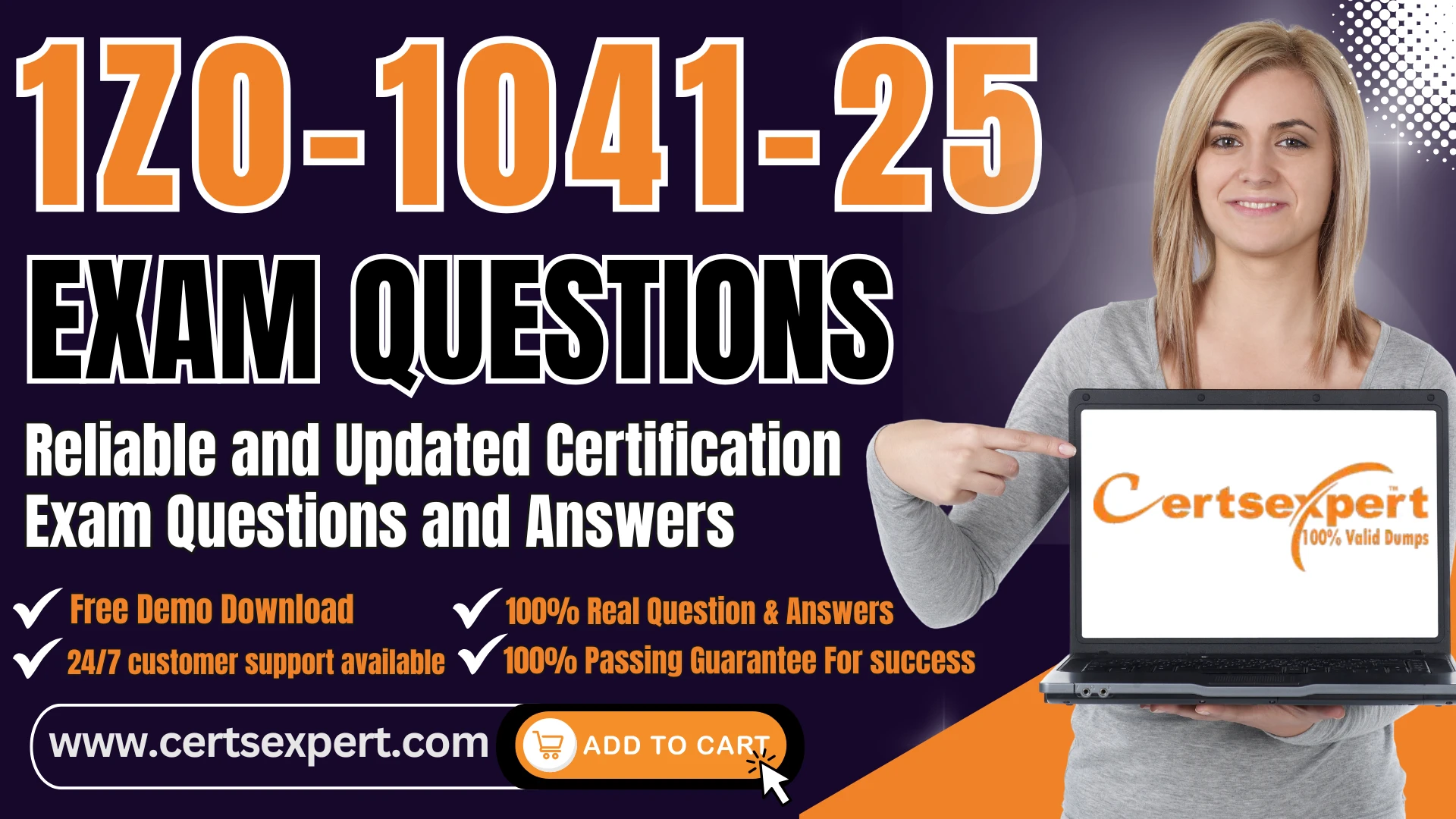 1Z0-1041-25 Exam Dumps | Pass with Confidence Today