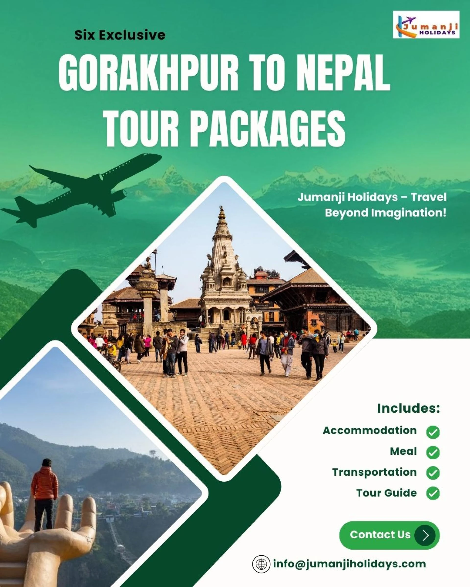 Gorakhpur to Nepal Tour Package, Nepal Tour Package from Gorakhpur