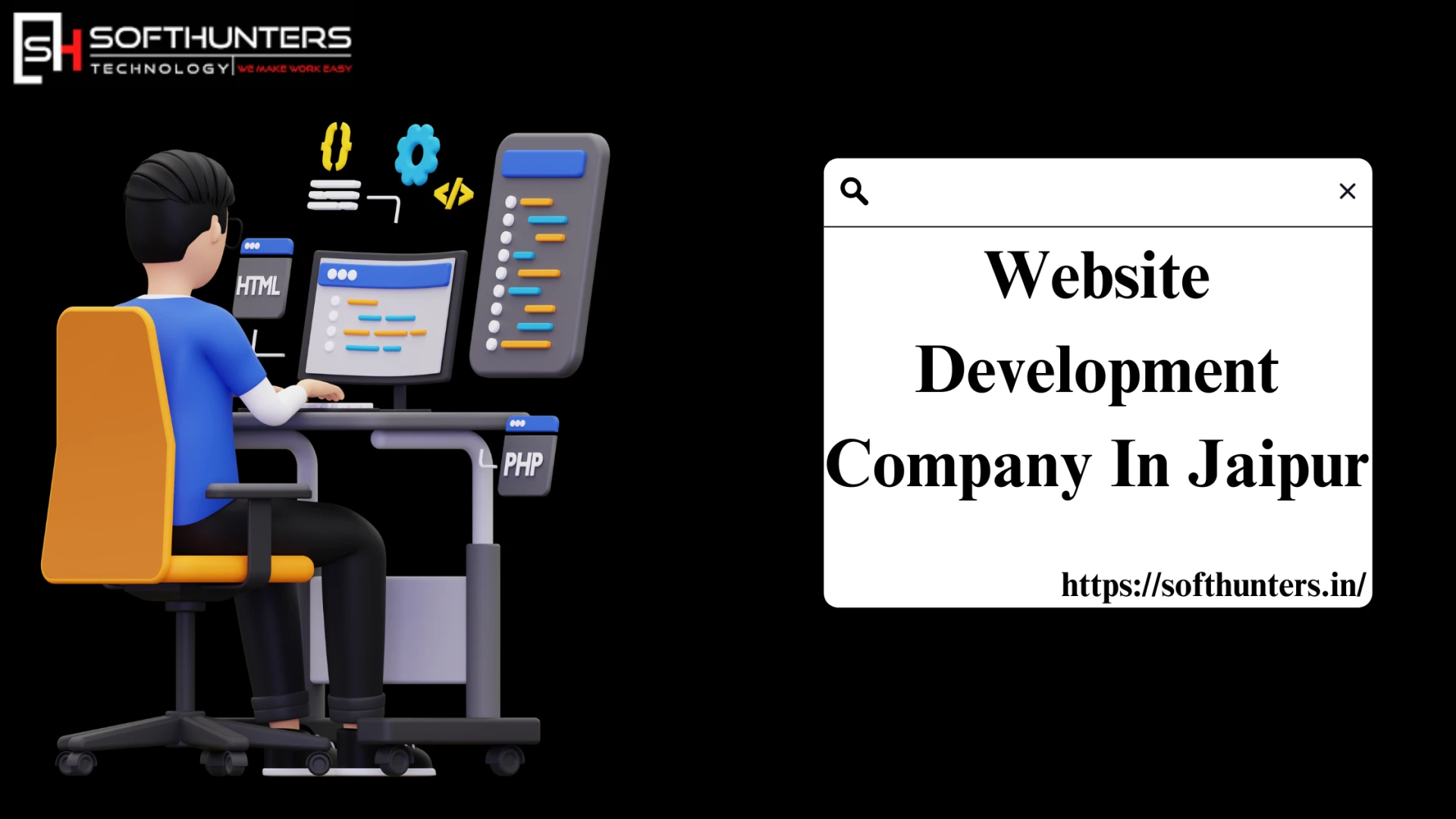 Best Web Development Services in Jaipur | Custom Solutions by Softhunters