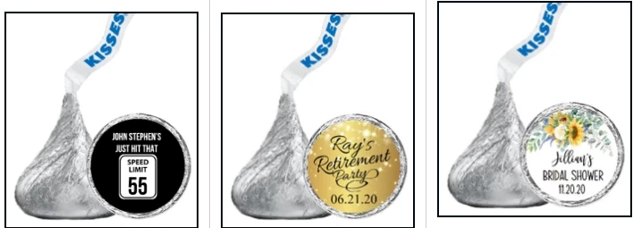 Make Every Celebration Sweet with Personalized Hershey Kisses