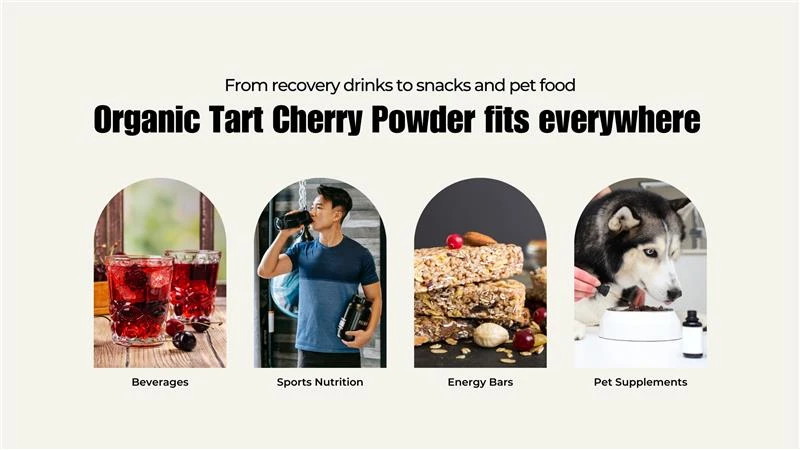 Why Organic Tart Cherry Powder Should Be Your Next Ingredient Choice 