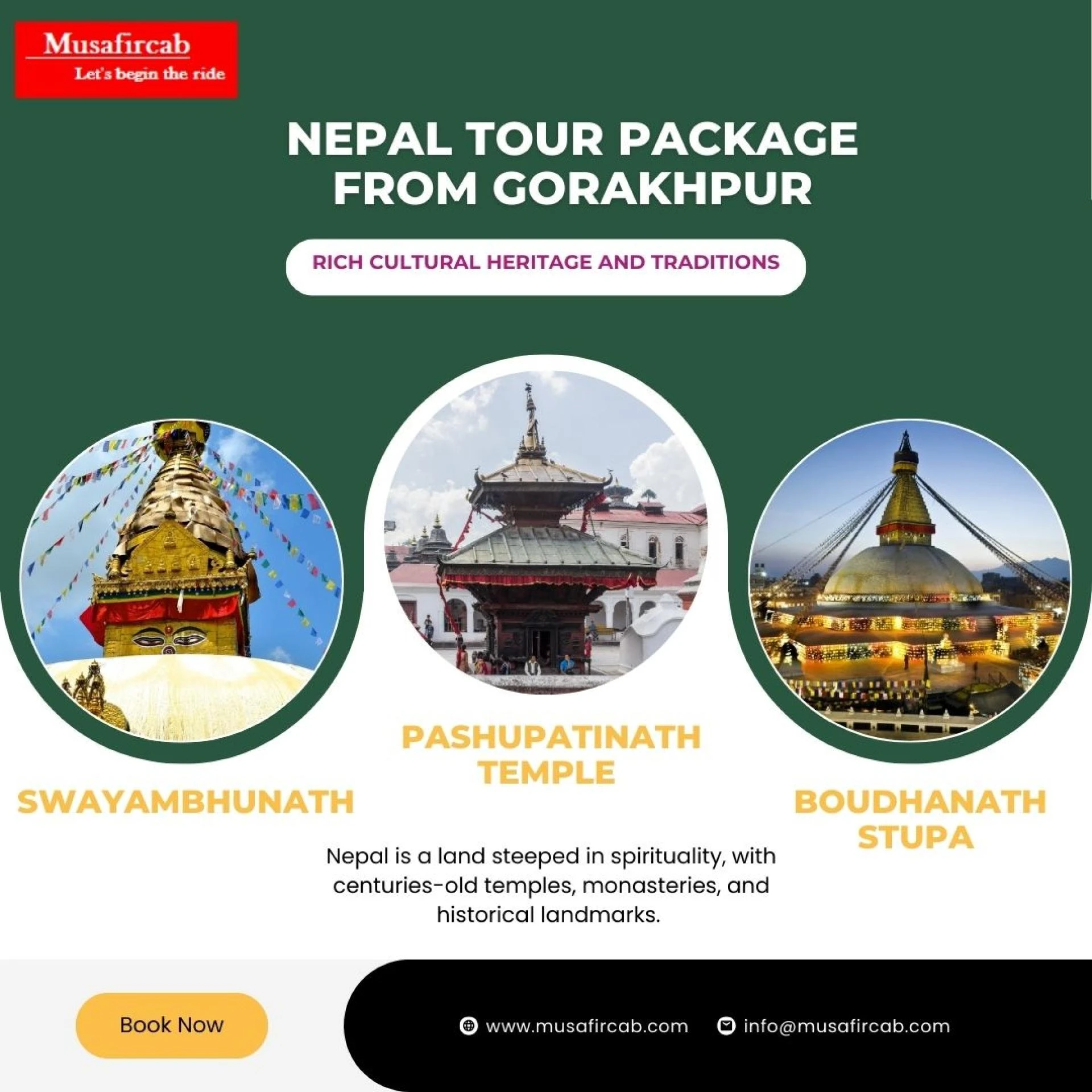 Discover the Best Tour Packages from Gorakhpur to Nepal