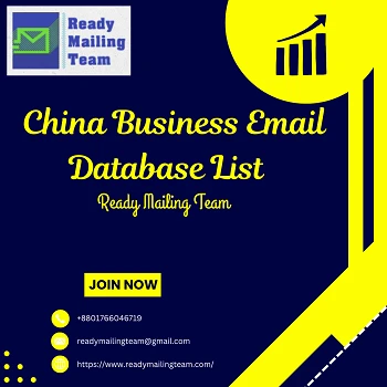 Expand Your Business Reach in China with China Business Email Database List