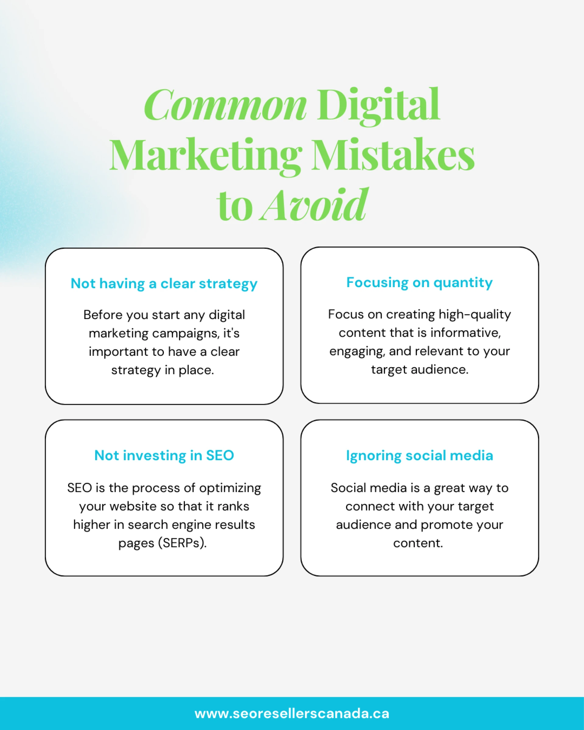 Top Digital Marketing Mistakes to Avoid for Business SuccessDraft: My Post Title