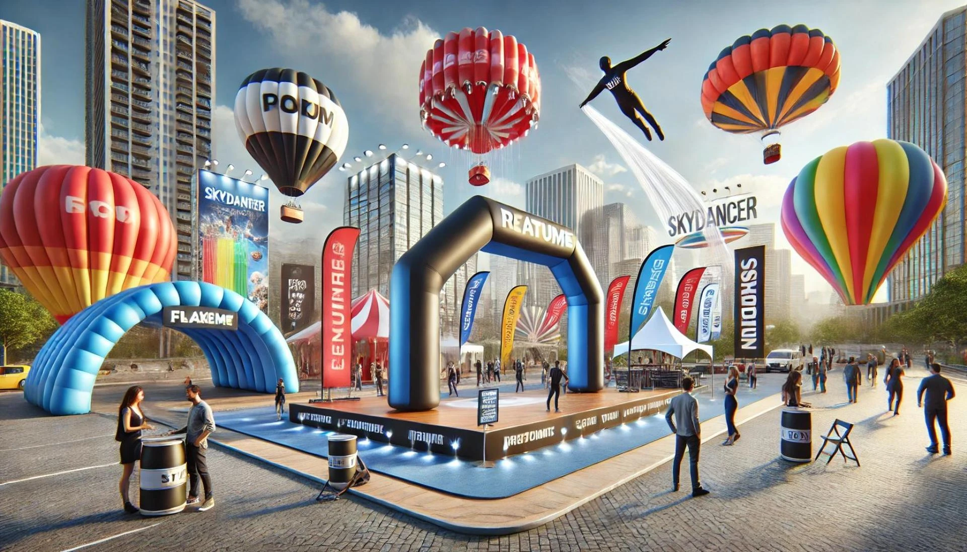 La Publicité Gonflable : Un Outil Efficace et Innovant pour Booster Votre Visibilité