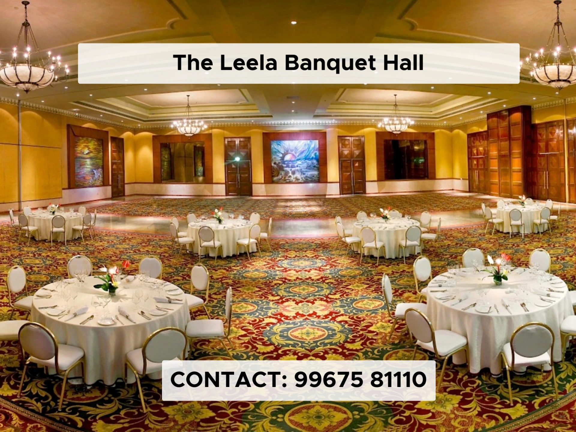 A Magical Wedding at The Leela Banquet Hall – Mumbai’s Premier Venue