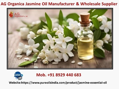 AG Organica: Leading Jasmine Oil Manufacturer & Trusted Wholesale Supplier