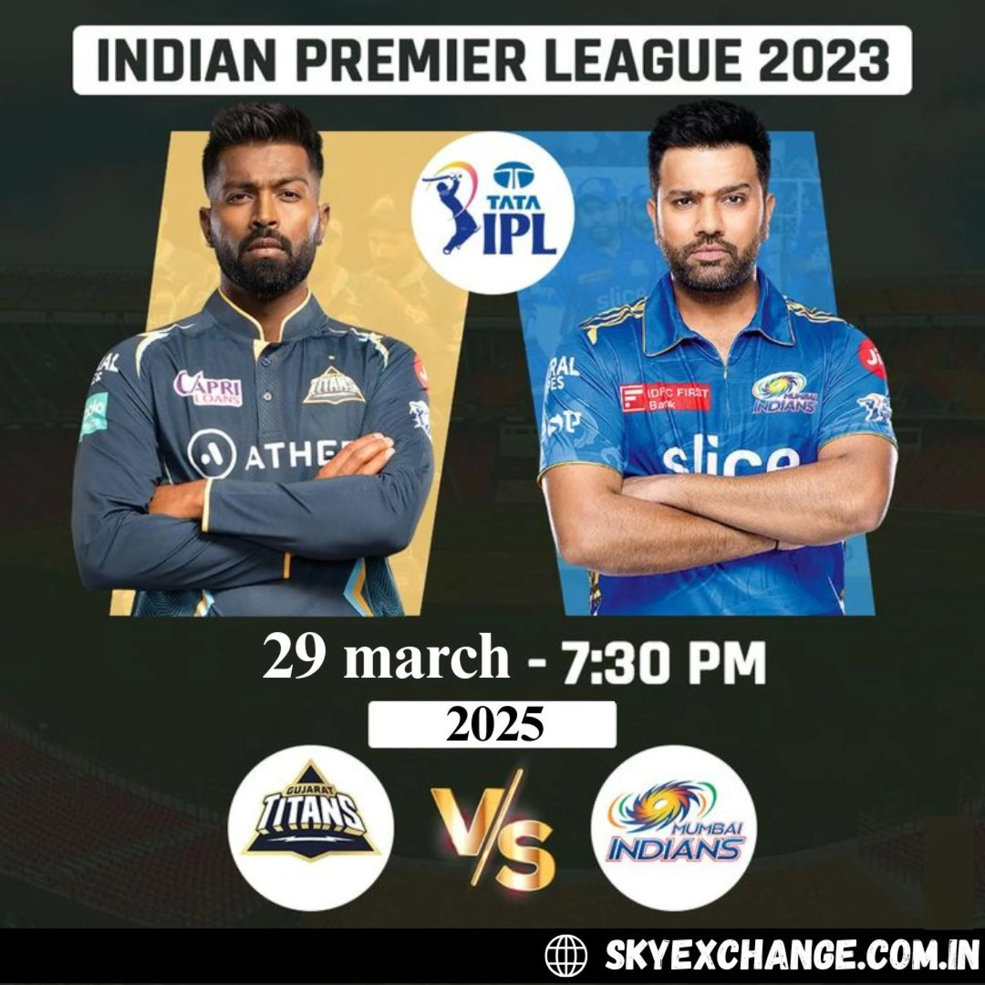 Sky Exchange: Bet Live On GT Vs MI IPL Match & Win Cash