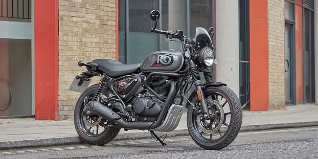 Royal Enfield and Triumph Motorbikes in India