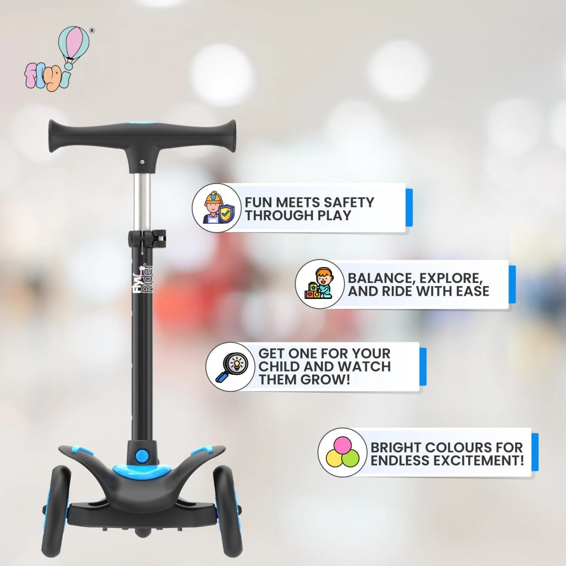 Growing on the Go: Ride On Toys for Active Development