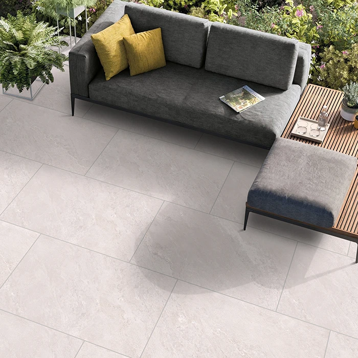 Discover Himalayan White and Quartz White Outdoor Porcelain Paving