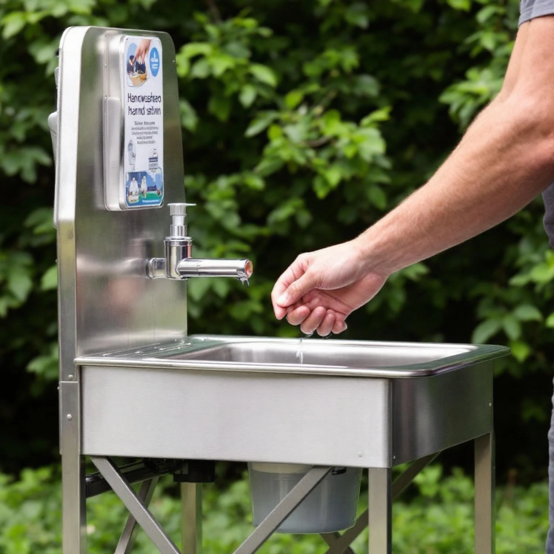 No Plumbing Needed: Portable Handwashing Sinks for Healthcare & Education