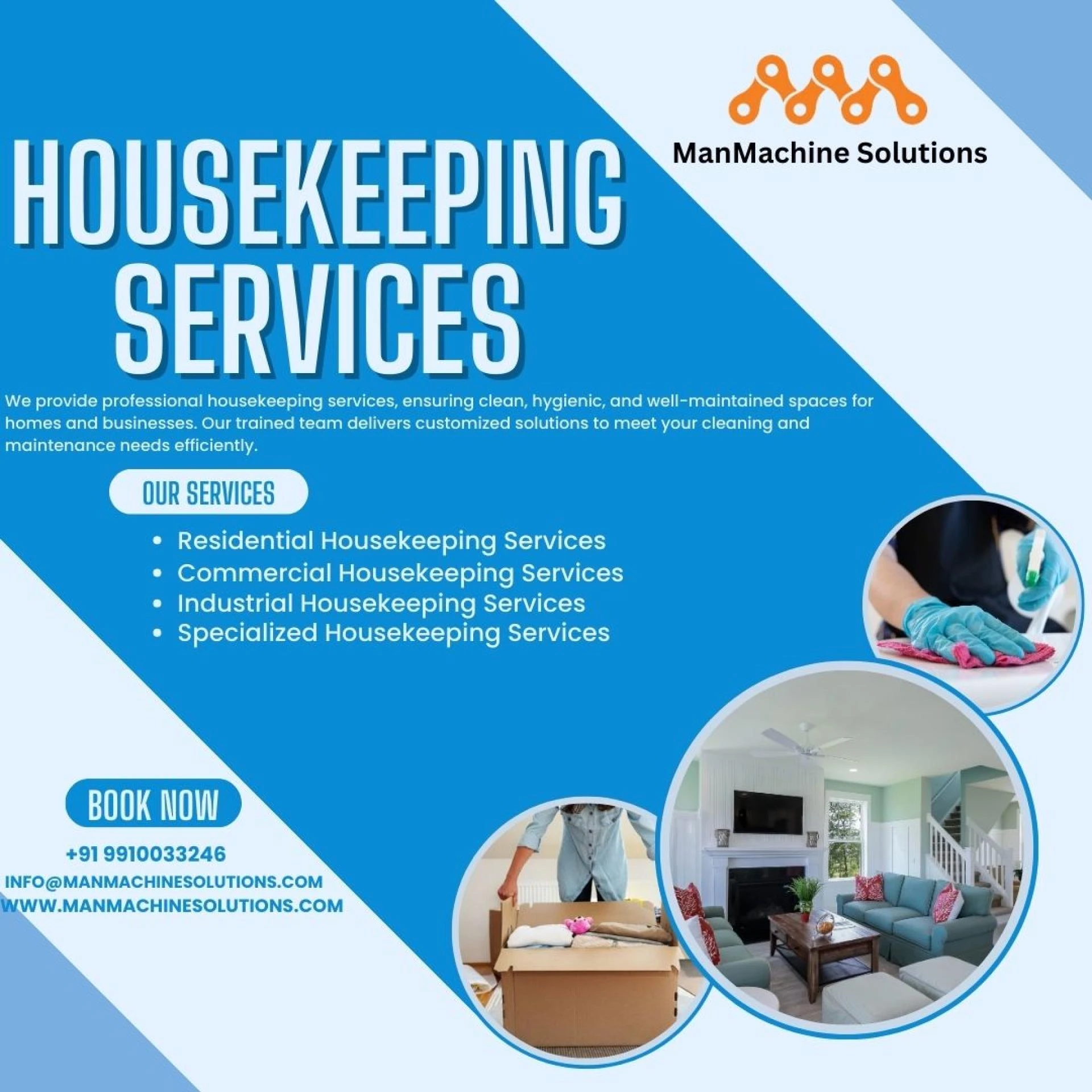 Professional Housekeeping Services in Noida: Ensuring Clean and Hygienic Spaces