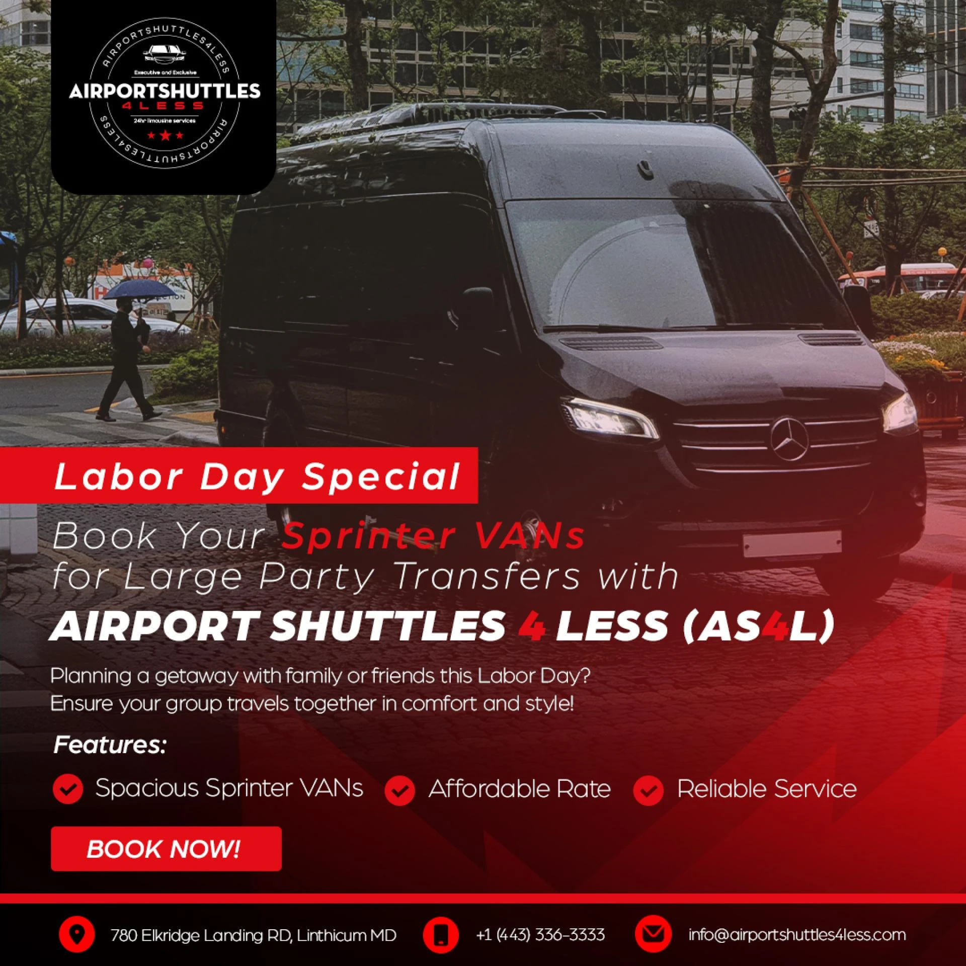 The Number 1 Shuttle Service in the DMV Area: Reliable, Affordable, and Luxurious