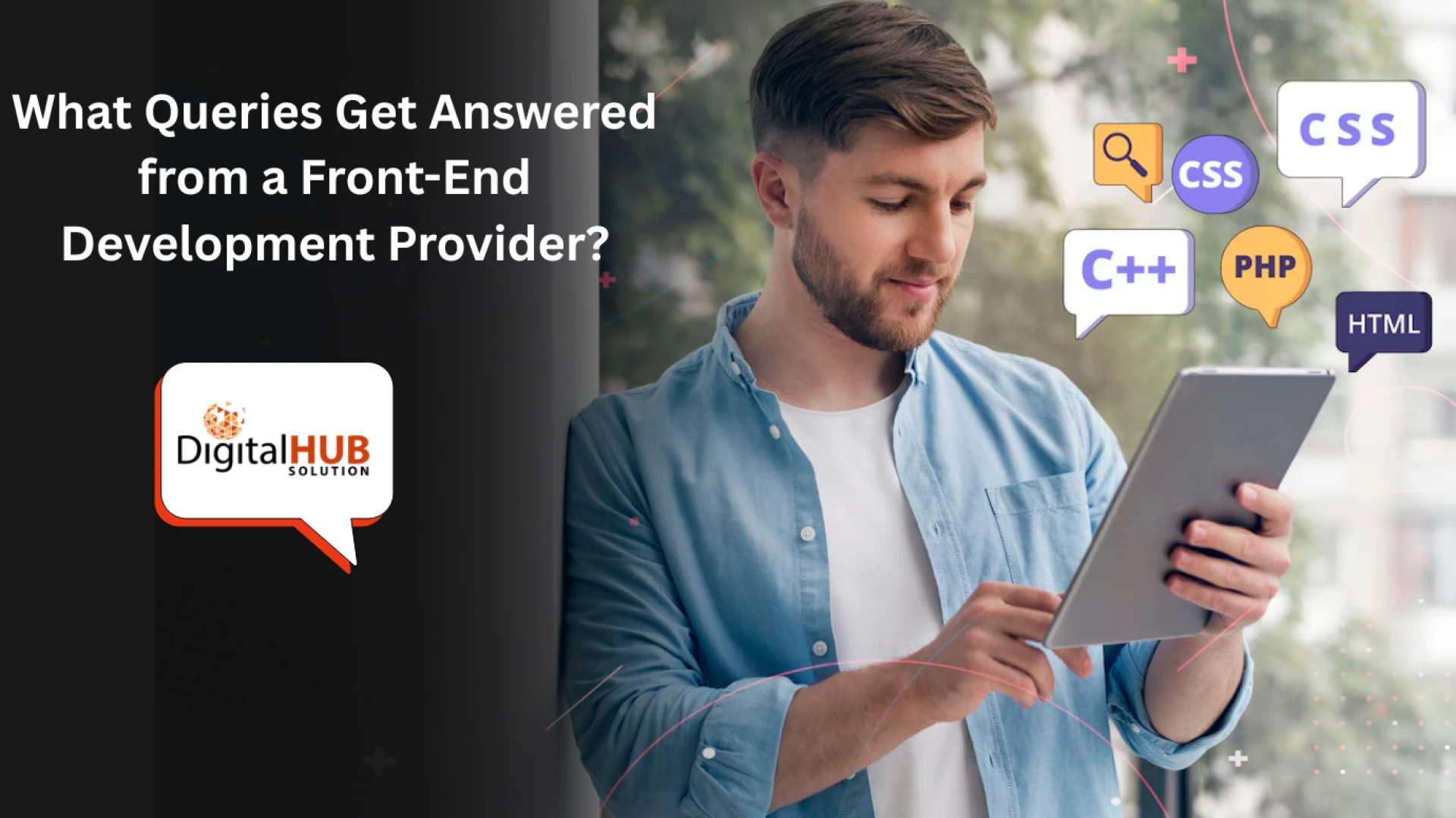 What Queries Get Answered from a Front-End Development Provider?