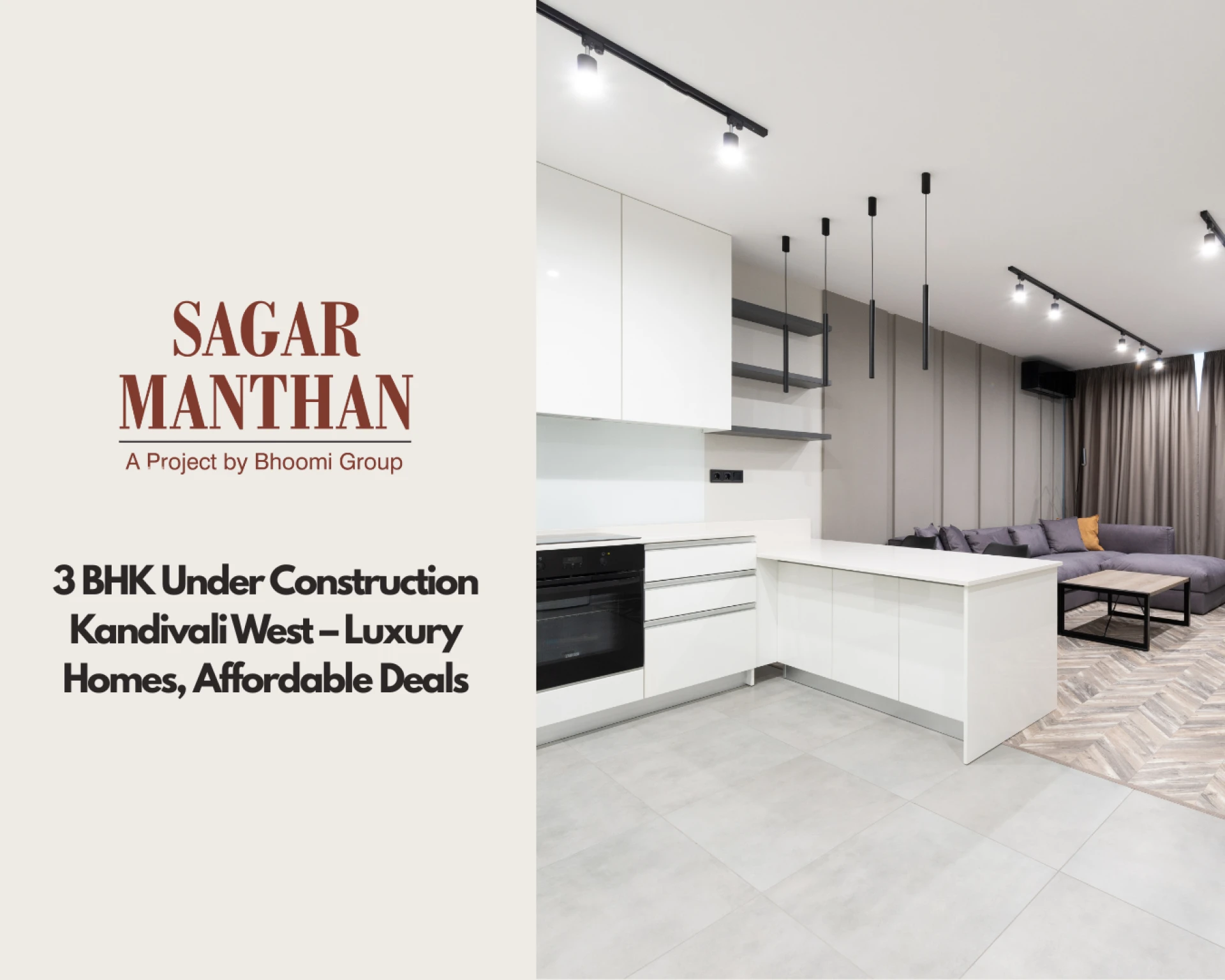 3 BHK Under Construction Kandivali West – Luxury Homes, Affordable Deals