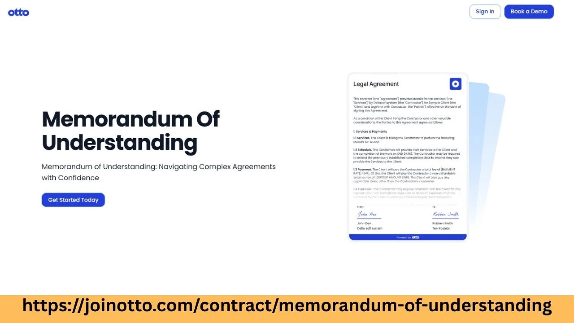 Legal Implications of Signing a Memorandum of Understanding