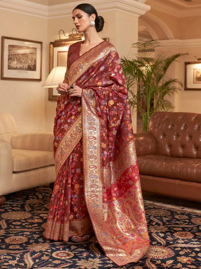 Indian Beautiful Silk Saree’s and It’s Types